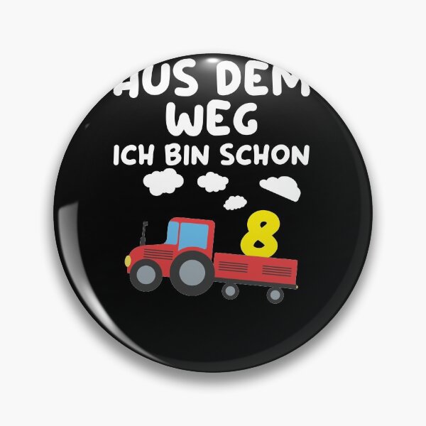 Item preview, Children 8. Birthday Young Tractor 8 Years designed and sold by Marco Damm.