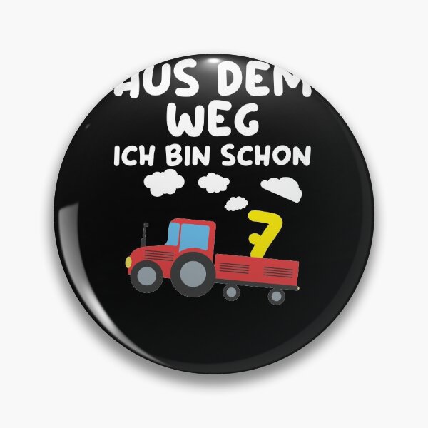 Item preview, Children's 7th Birthday Boy Tractor 7 Years designed and sold by Marco Damm.