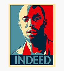 Omar The Wire Indeed Photographic Print