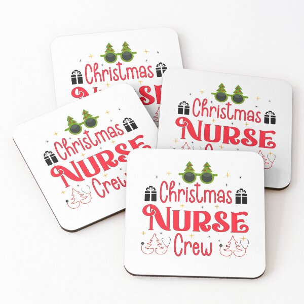 Item preview, Christmas Nurse Crew Funny Reindeer Santa Nurse Nursing gift idea for women designed and sold by NiceSpot.