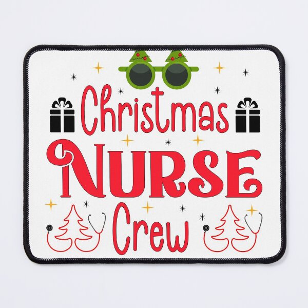 Item preview, Christmas Nurse Crew Funny Reindeer Santa Nurse Nursing gift idea for women designed and sold by NiceSpot.