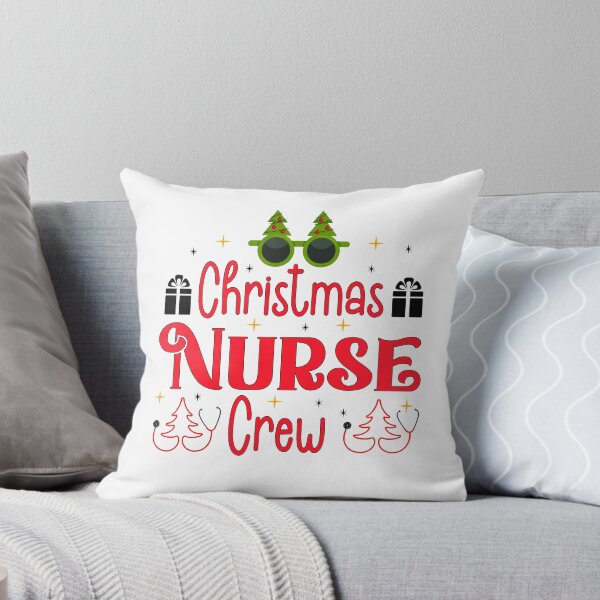 Item preview, Christmas Nurse Crew Funny Reindeer Santa Nurse Nursing gift idea for women designed and sold by NiceSpot.