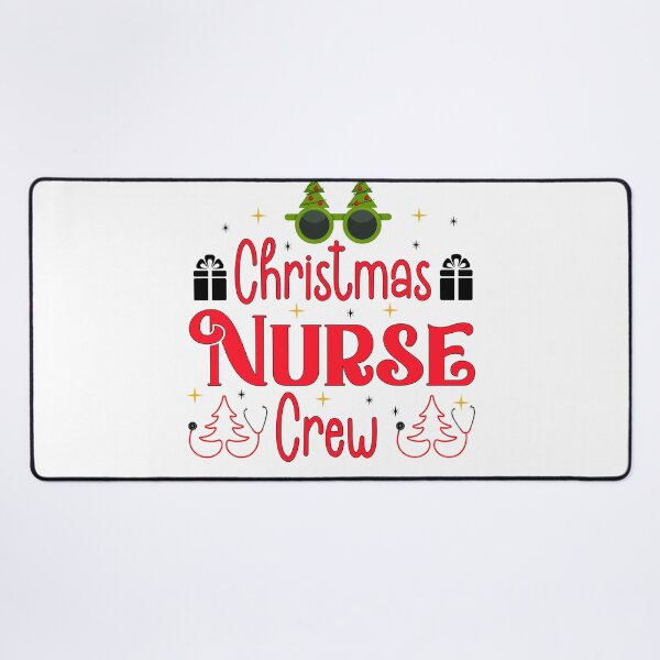 Item preview, Christmas Nurse Crew Funny Reindeer Santa Nurse Nursing gift idea for women designed and sold by NiceSpot.