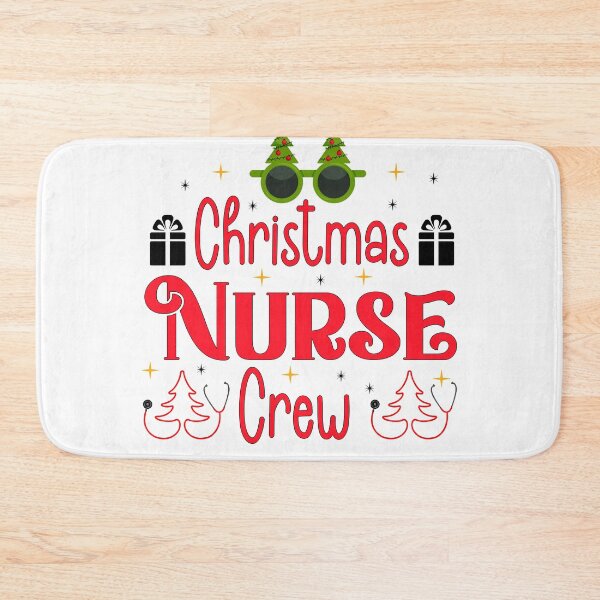Item preview, Christmas Nurse Crew Funny Reindeer Santa Nurse Nursing gift idea for women designed and sold by NiceSpot.