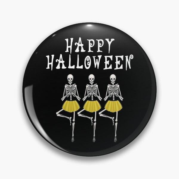 Artikelvorschau, Halloween T-ShirtHappy Halloween Skelett Ballerina Halloween Ballet Dancer entworfen und verkauft von RoseLivaan.
