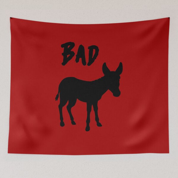 Item preview, Bad Ass. Funny Donkey Badass Wordplay designed and sold by Rebel-Design.
