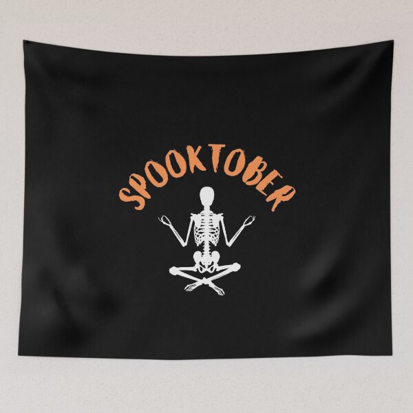 Item preview, Spooktober Yoga designed and sold by raccoonbox.