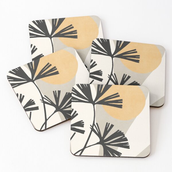 Item preview, ABSTRACT MINIMAL LEAVES - 02 designed and sold by MyFavoriteArts.