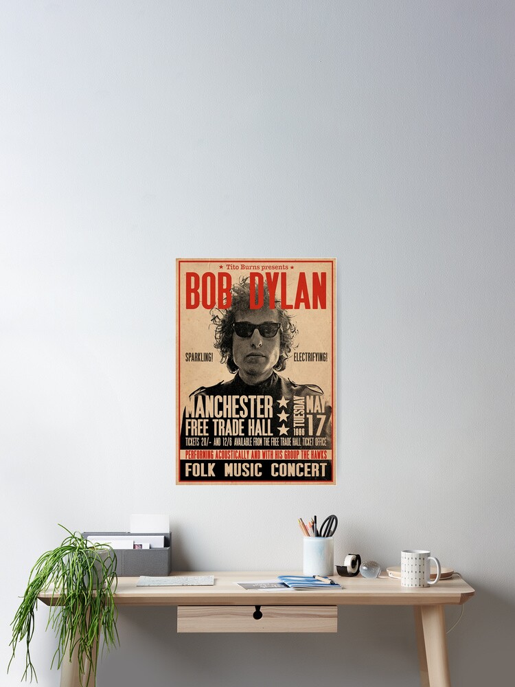 Thumbnail 2 of 3, Poster, Sparkling Dylan Electrifying designed and sold by laurelbulling08.