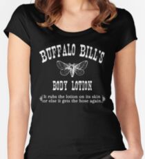 The Silence Of The Lambs - Buffalo Bills Body Lotion Women's Fitted Scoop T-Shirt