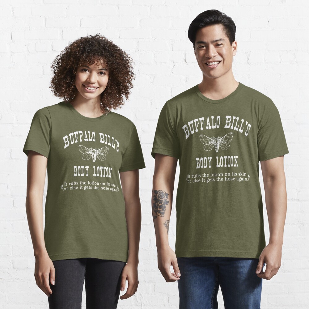 Buffalo Bill's Body Lotion T-Shirt - FiveFingerTees Ladies / Medium / Brown