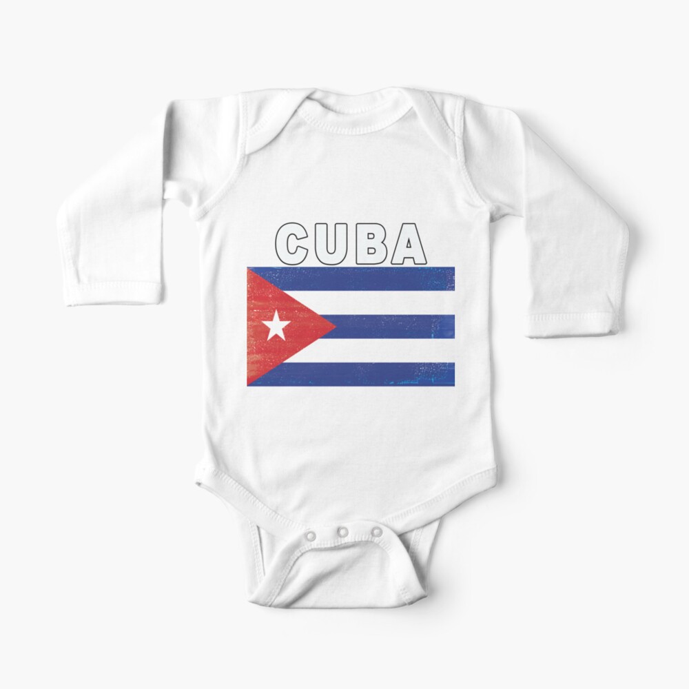 Cuba Newest Fan Baby Soccer Bodysuit