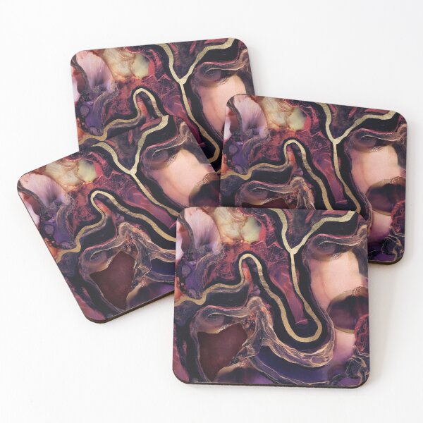Item preview, Golden River Abstract designed and sold by spacefrogdesign.
