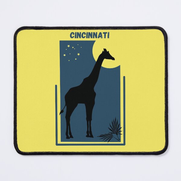 Item preview, Zoo Vintage Style Geometric Modern Poster for the Zoo Destination Cincinnati in Ohio designed and sold by Vintage-TM.