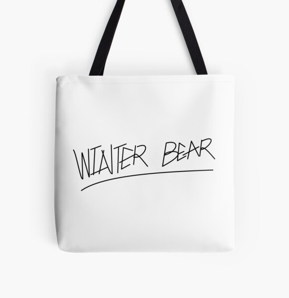 Winter Bear BTS V Tote Bag