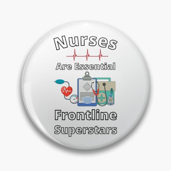 Item preview, Nurses Are Essential Frontline Superstars designed and sold by Sneableman58.