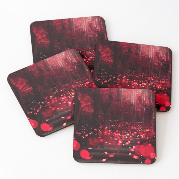 Item preview, Hotaru Fireflies Red Japan Neon Vaporwave Aesthetic designed and sold by ShirtVibes.