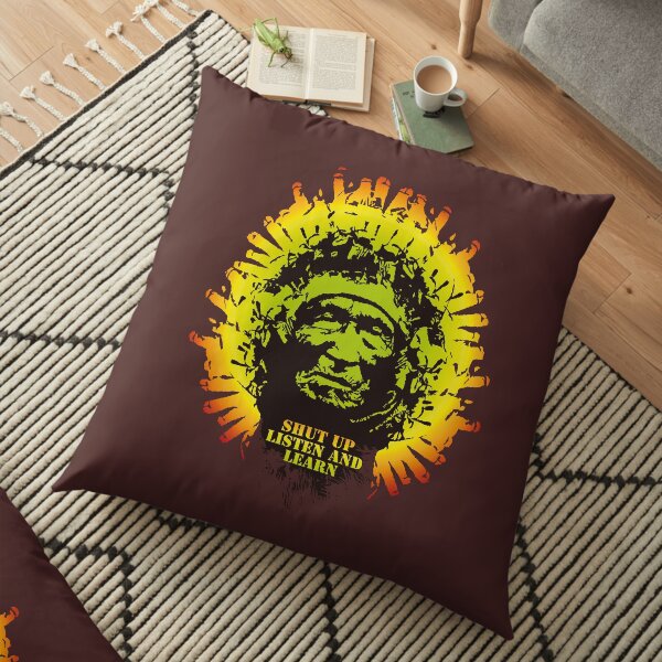 Shaman parle Coussin de sol