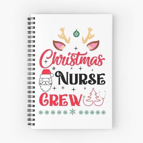 Item preview,  Christmas Nurse Crew Funny Reindeer Santa Nurse Nursing gift idea for women designed and sold by NiceSpot.