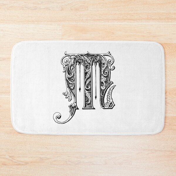Item preview, Ornamental letter M designed and sold by Cretalyst.