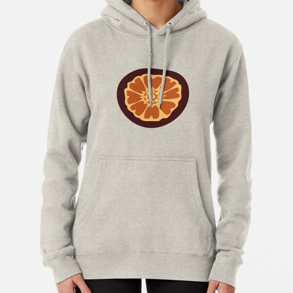 weißer Lotus Hoodie