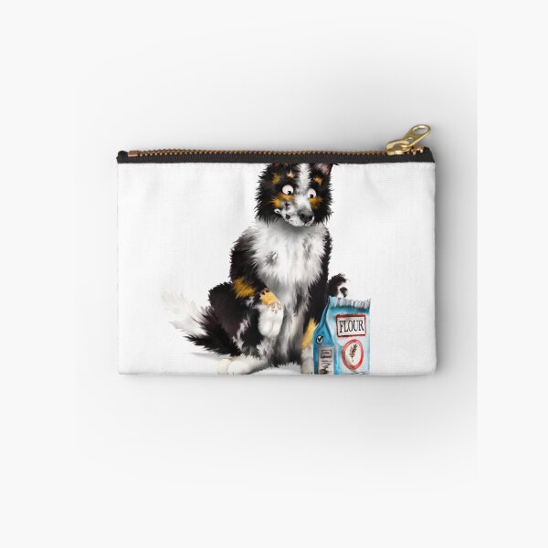 Item preview, There's a joke in here somewhere... Collie Flour | Cartoon Border Collie Sheep Dog  designed and sold by Snootrac.