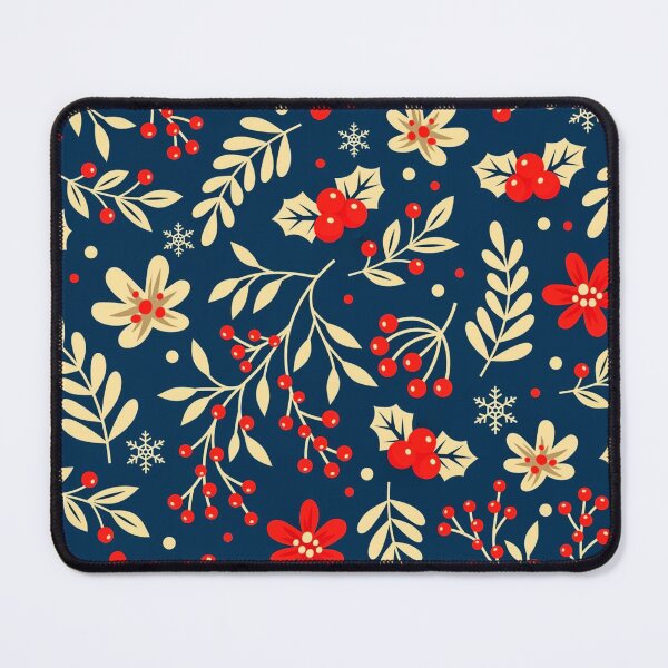 Item preview, Winter Floral Seamless Pattern designed and sold by TheSkullArmy.
