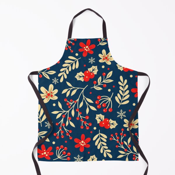 Item preview, Winter Floral Seamless Pattern designed and sold by TheSkullArmy.