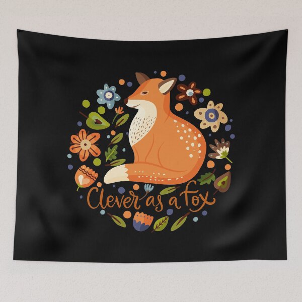 Item preview, Clever As a Fox designed and sold by Obsesie.
