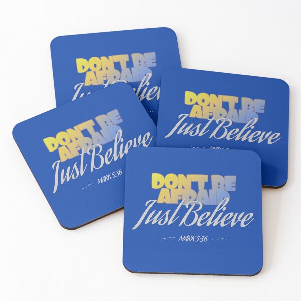 Item preview, Don't Be Afraid Just Believe Shirt: Mark 5:36 designed and sold by hanlynstyle.