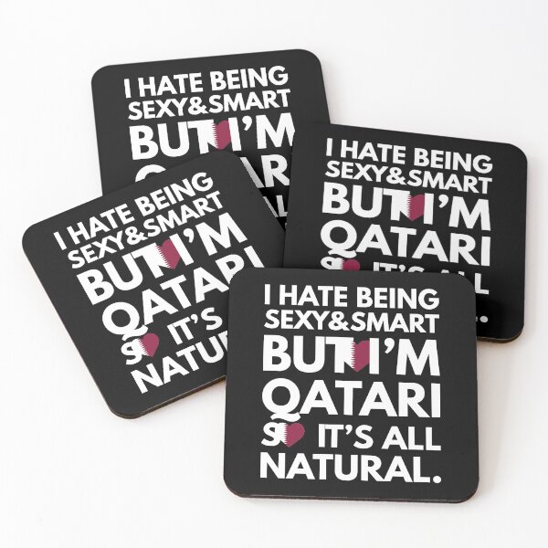 Item preview, Hate Being Sexy and Smart, But I am Qatari It is All Natural designed and sold by elhefe.