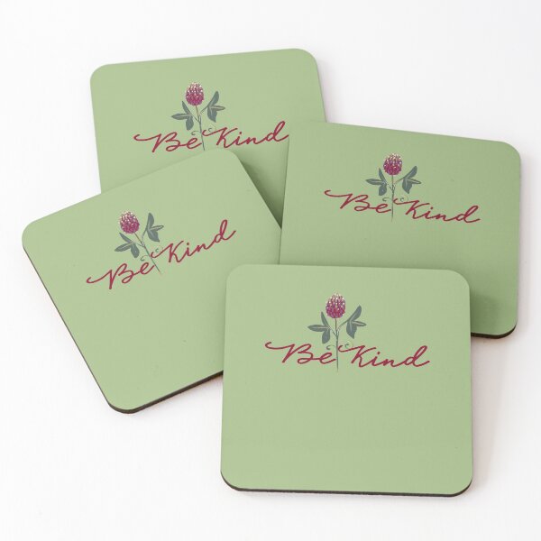 Artikelvorschau, Be Kind Red Clover entworfen und verkauft von FrictionMaxxing.