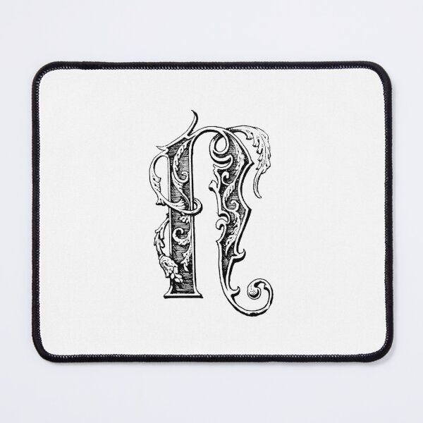 Item preview, Ornamental letter N designed and sold by Cretalyst.