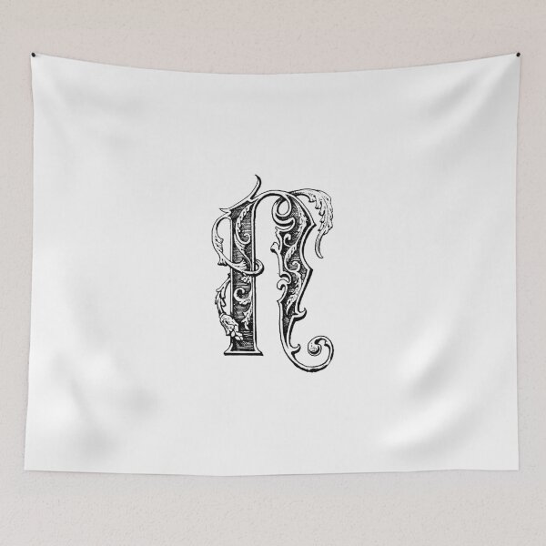 Item preview, Ornamental letter N designed and sold by Cretalyst.