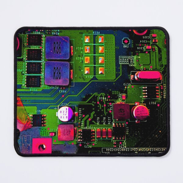 Item preview, Motherboard in neon pink & green colors by Iritof designed and sold by iritof.
