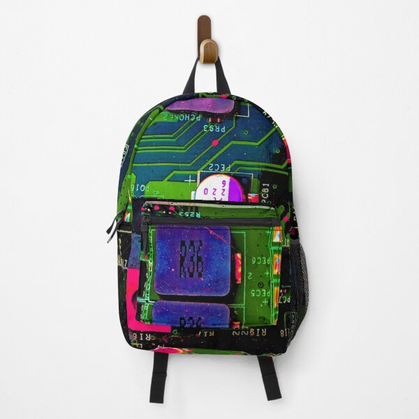 Item preview, Motherboard in neon pink & green colors by Iritof designed and sold by iritof.