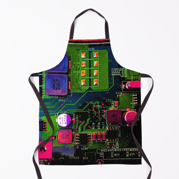 Item preview, Motherboard in neon pink & green colors by Iritof designed and sold by iritof.