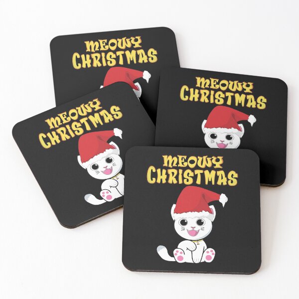 Item preview, Meowy Christmas cute cate lovers design designed and sold by amishacreates.