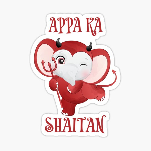 Shaitan Stickers for Sale | Redbubble Shaitan Stickers for Sale | Redbubble