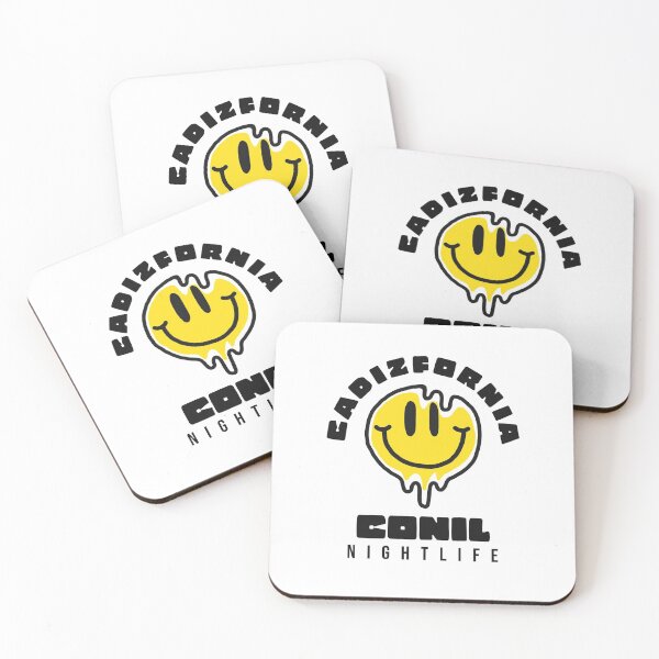 Item preview, CADIZFORNIA CONIL NIGHTLIFE - HAPPY FACE - CADIZ - SPAIN designed and sold by Tropical Blood.