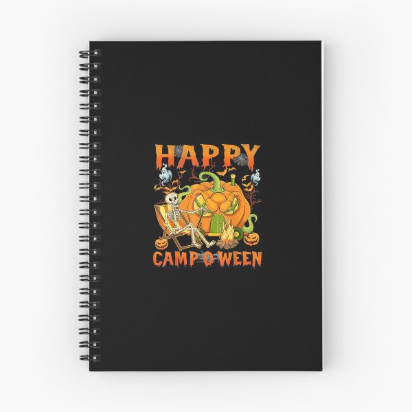 Item preview, Camper Halloween Skeleton Camping Car RV Pumpkin Mens Womens designed and sold by ShellyDeCeuster.
