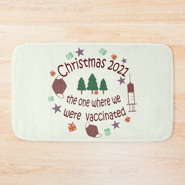 Aperçu de l'œuvre Vaccination Noël Une année inoubliable Pull de Noël Vaccination Covid Coronavirus vaxx Vaccination Corona Cadeau survivant Covid créée et vendue par GalleryArtField.