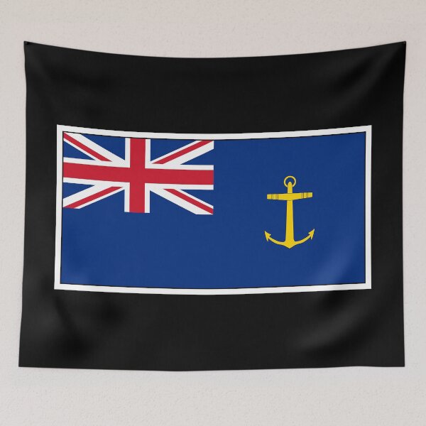 Item preview, ROYAL FLEET AUXILIARY Blue Ensign Gifts, Masks, Stickers & Products designed and sold by mpodger.