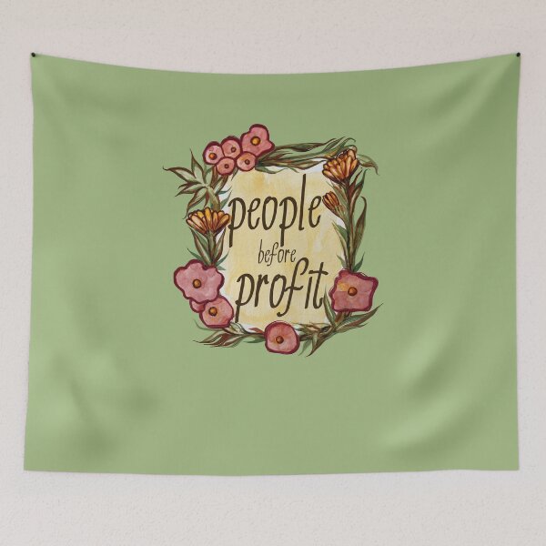 Item preview, People before Profit designed and sold by FrictionMaxxing.