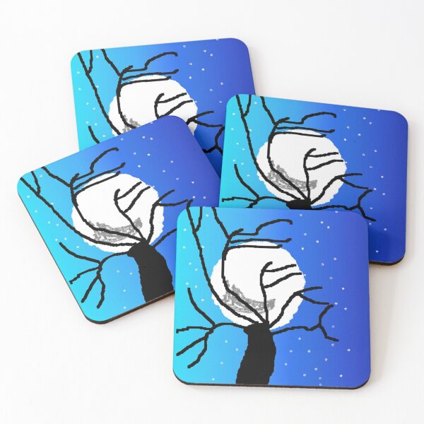 Item preview, The moon Behind Tree designed and sold by Sunraysanastore.