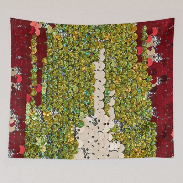 Item preview, Red,Green and white Sequin design designed and sold by Poetic4Passion.