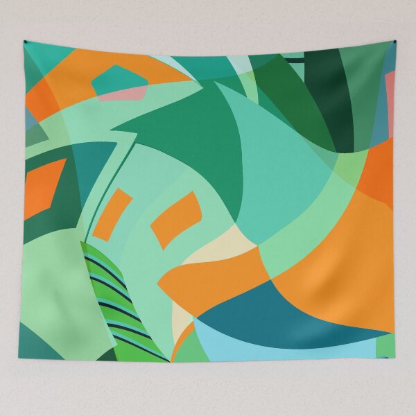 Item preview, Houses In The Village Wall Art 02 designed and sold by blueocan.