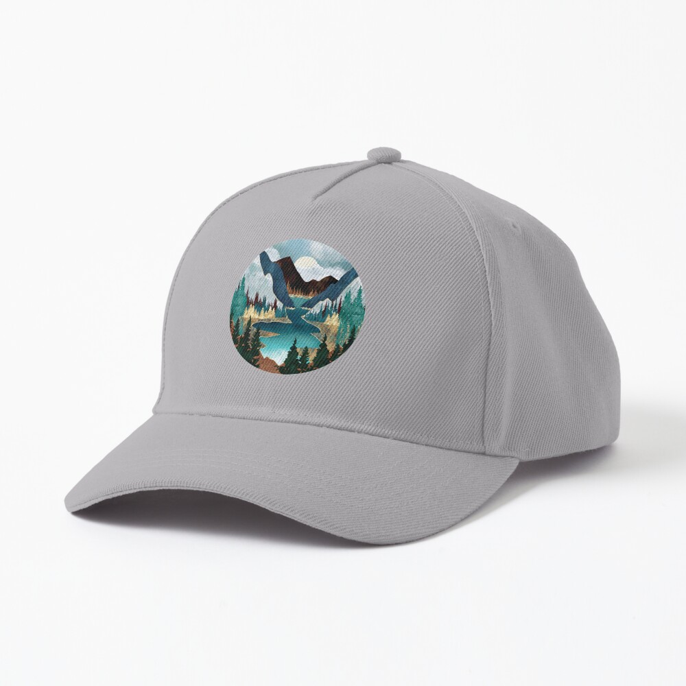 Vista previa del artículo con la obra «Gorra de béisbol», diseñado y vendido por spacefrogdesign.