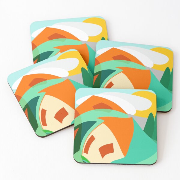 Item preview, Houses In The Village Wall Art 03 designed and sold by blueocan.