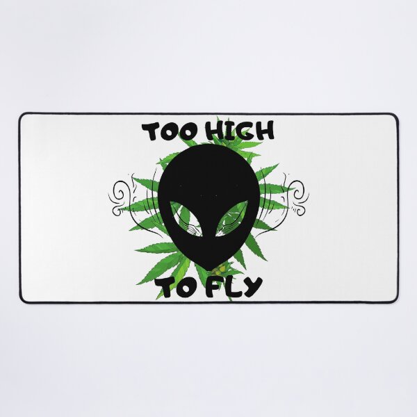 Item preview, TOO HIGH TO FLY | Smart Successful Stoner | We Are The Universe designed and sold by AlfaEcho.